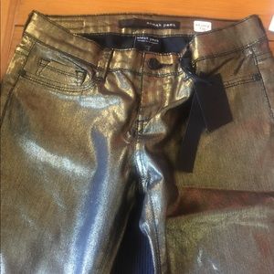 Gold Sneak Peek Skinny Fit Jeans